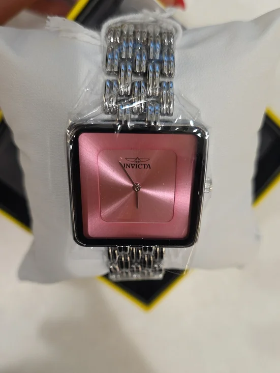 567. Invicta Celestial Women's Watch - 32mm, Silver Pink dial 70425