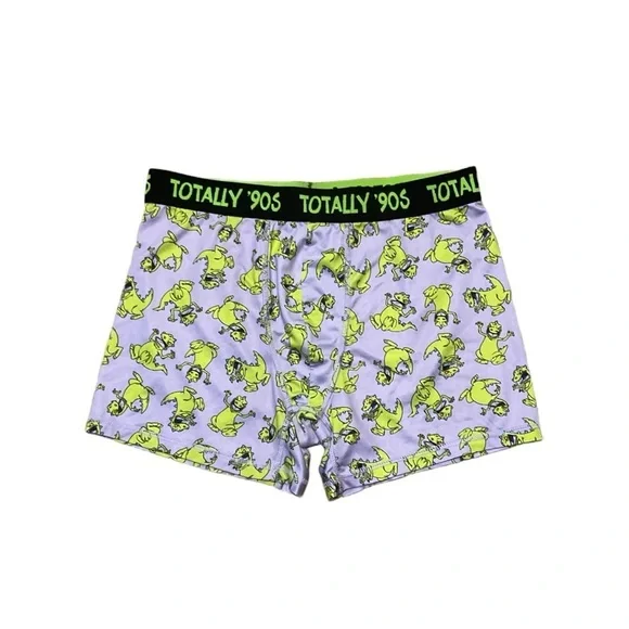 Nickelodeon Boxer Briefs rugrats Green and Purple 90s