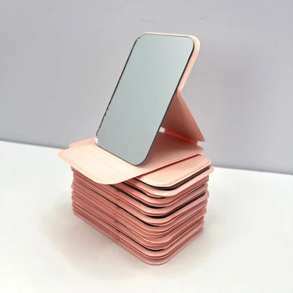 Lot of 10 Pink Folding Vanity Mirror‎ 4x3