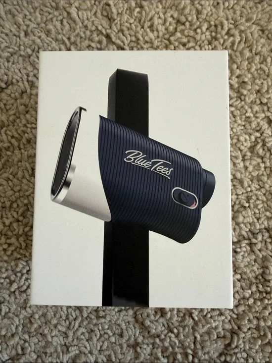 Blue Tees 3 max + magnetic laser rangefinder Golf, new in box original packaging