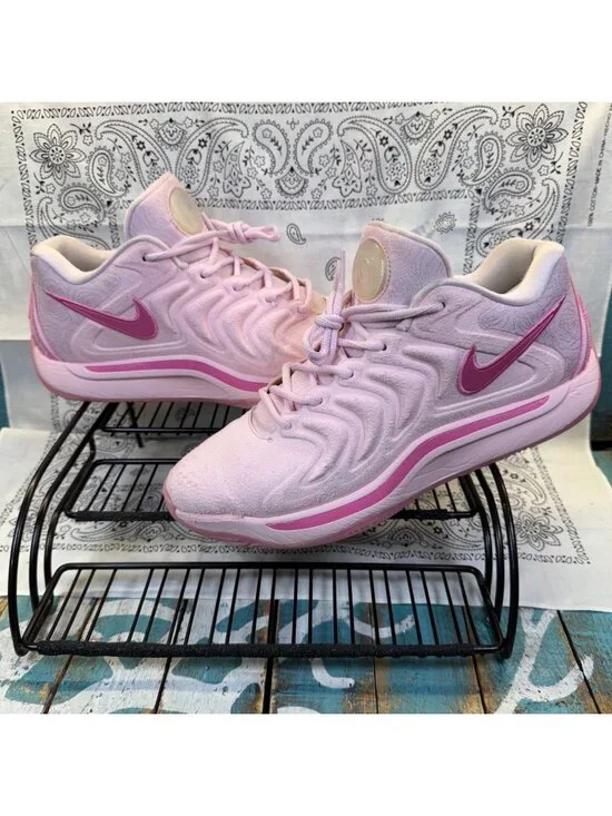 Nike KD17 NRG Men's Size 9.5 Aunt Pearl Pink Foam Sneakers