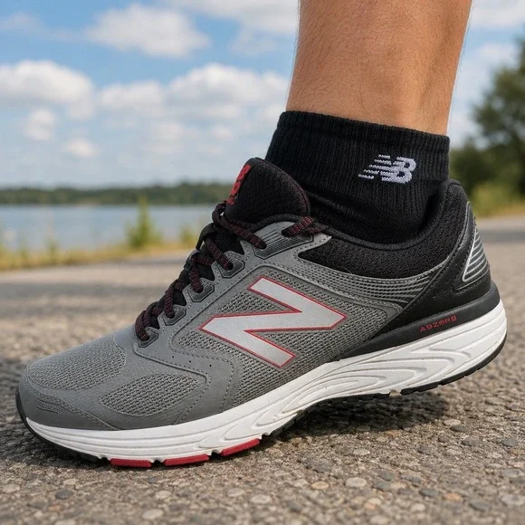 New Balance 560 V7 M560LS7 Activa Mens 13 4E Ex. Wide Running Shoe Gray Sneakers