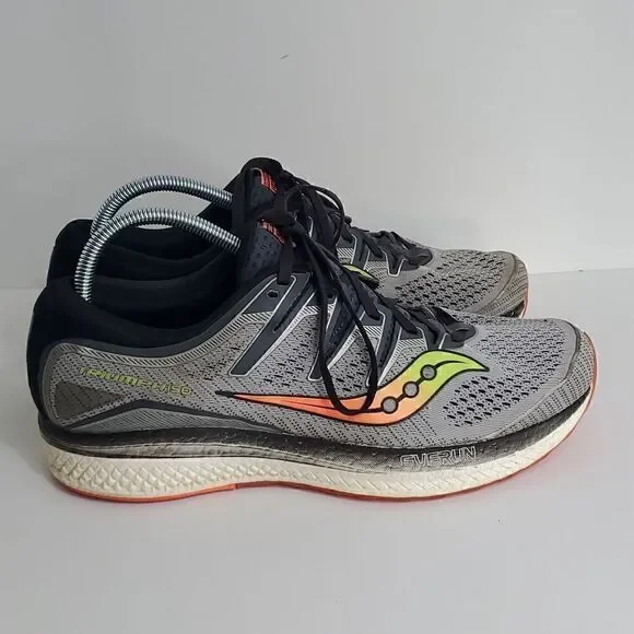 Saucony Triumph ISO 5 Men's Grey, Black S20462-1 Size 10