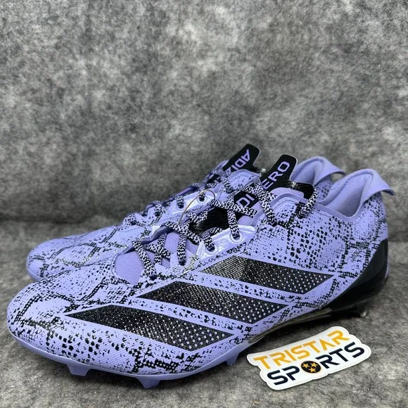 Adidas Adizero Electric II Exotic Speed Football Cleats Mens Sz 13 Purple IE3894