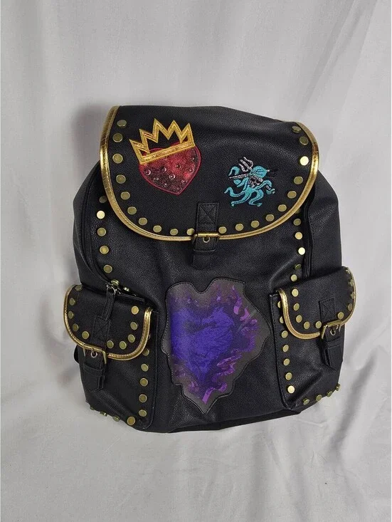 Disney Store Descendants 3 Maleficent Black Backpack Sleeping Beauty Bag  NEW