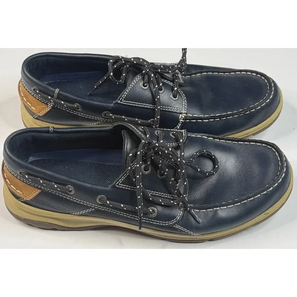 Segabo Men's‎ Bluefin Blue Marine Boat Shoe Size 12 M