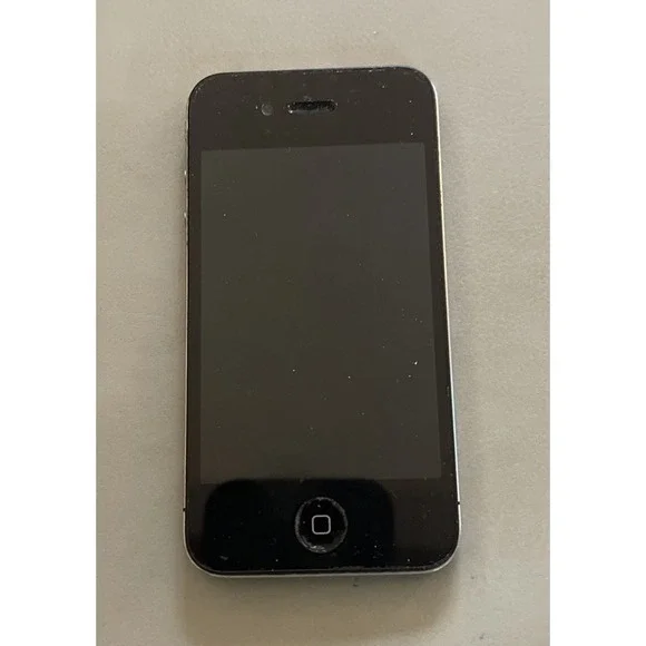 Apple iPhone 4 Black Working‎ Back Glass Broken