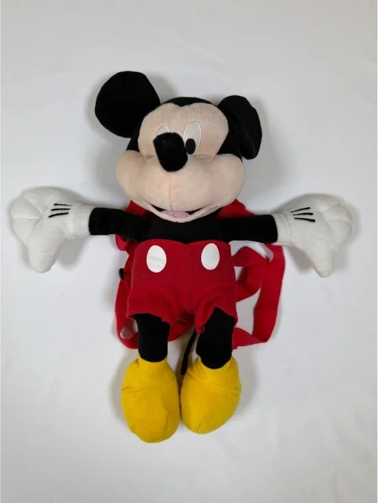 Vintage Disney Mickey Mouse Plush Backpack