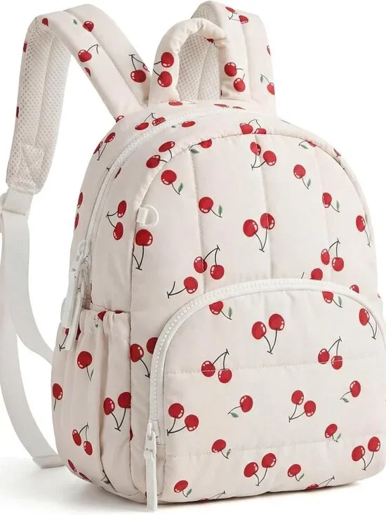 Lightweight Quilted Mini Backpack Purse for Women, Water-Resistant Casual