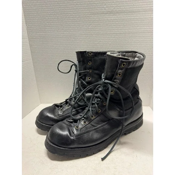 Danner Acadia 21210 Mens Black Leather Gore-Tex Vibram Combat Boots Made in USA