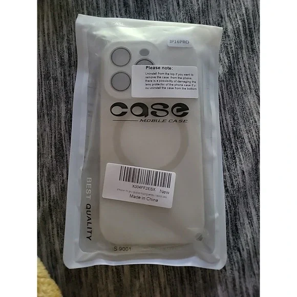 Iphone‎ 16 pro max phone case jelly