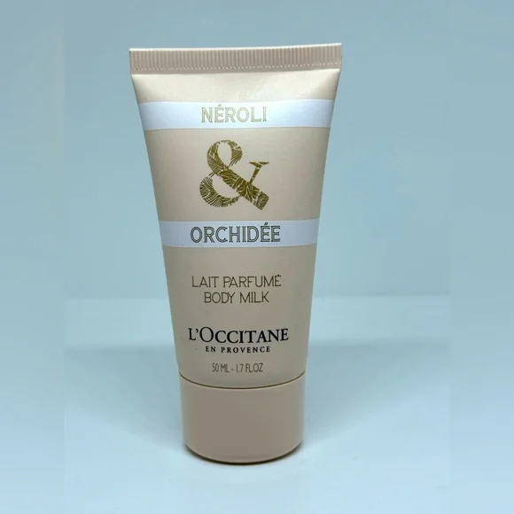 L'OCCITANE‎ EN PROVENCE NEROLI & ORCHIDEE BODY MILK 50mL~1.7FlOz W/ORQUID NEW