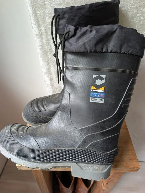 ASTM F2413-11m I/75 C/75 Chinook Insulated Rubber Steel Toe Boots