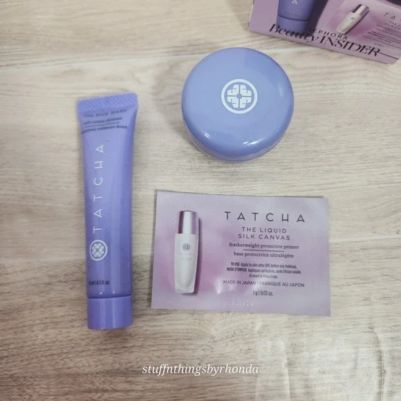 NEW TATCHA Travel Set Rice Wash (15ML) Cream (10‎ ML) GREAT 4 HOLIDAY Travel!!