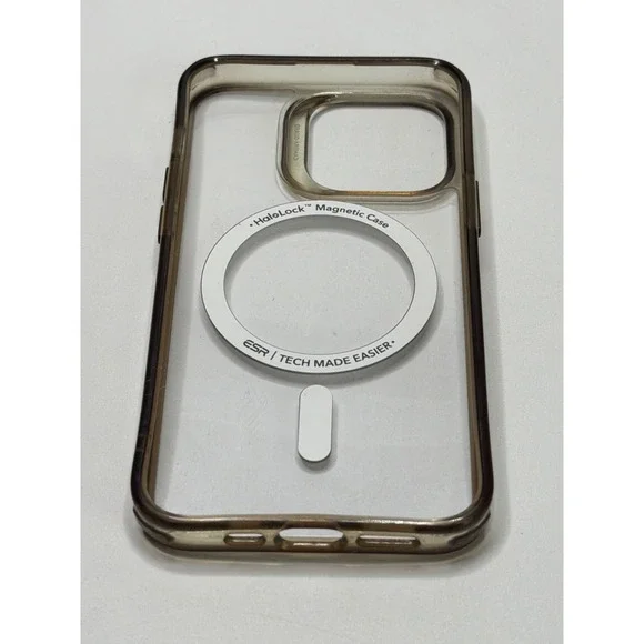 ESR HaloLock Magnetic Case iPhone 14 Pro Max Clear Smoke MagSafe Protective‎