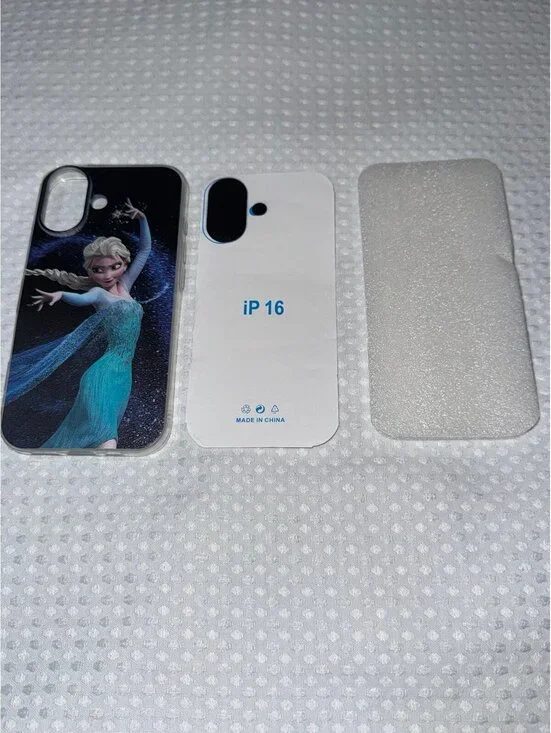iPhone 16 phone case Elsa Frozen phone case