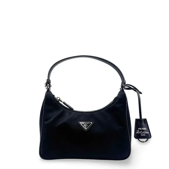 Prada Re-Edition 2005 Re-Ylon Mini Bag Black