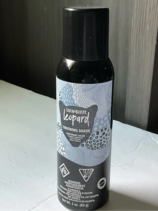 Throwing Shade Temporary Color Spray - Black