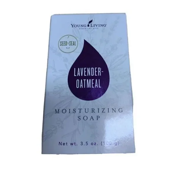 Young Living Essential Oils Moisturizing Soap‎ 3.5oz 100g, Lavender-Oatmeal