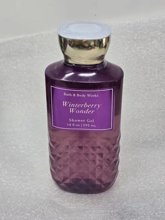 Bath & Body Works Winterberry Wonder Shower Gel 10 Fl Oz Dermatologist Tested