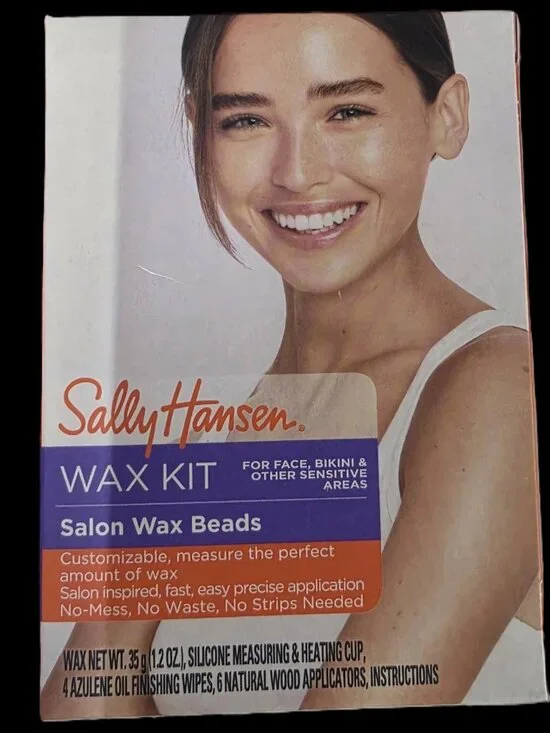 Lot of 3 Sally Hansen Wax Kits Salon Wax Beads No-Mess, No Waste, No Strips