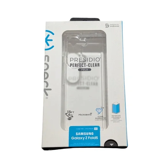 B9.‎ Speck Presidio Perfect-Clear Fold Case For Samsung Galaxy Z Fold5 -  Clear