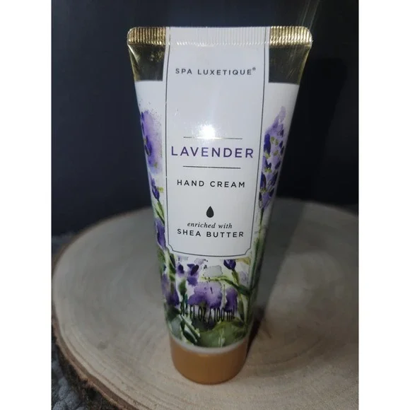 Spa Luxetique LAVENDER Hand Cream W/ SHEA BUTTER 3.4 Fl.‎ Oz.~NEW/SEALED