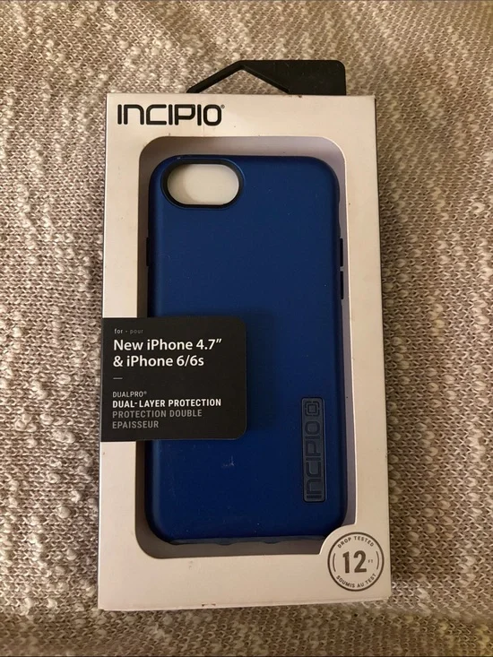 Incipio Blue Dual-Layer iPhone Case for 4.7