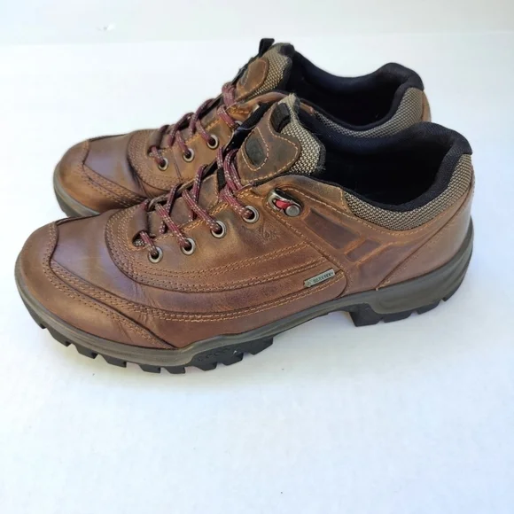 ECCO Sport Torre GTX Men's Slip Resistant Brown Hiking Shoes Size EU 41  US 8