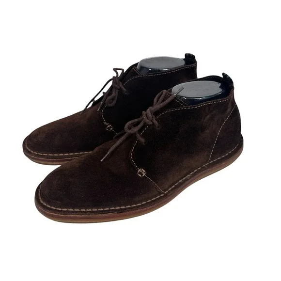 Cole Haan x Todd Snyder Lewis Chukka Boots‎ Mens 7.5 M Brown Suede Ankle Lace Up