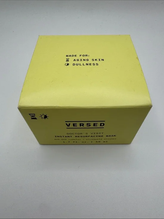 Versed Instant Resurfacing Mask - Yellow