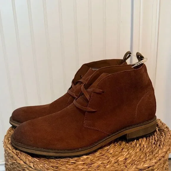 Joe's Jeans Rich Brown Chukka Boots - 9 - NWOB
