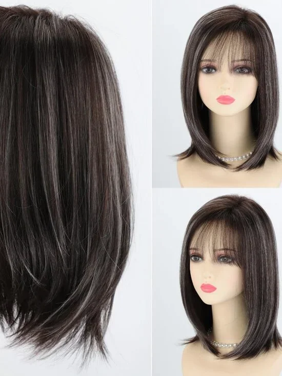 New RENERSHOW Bob Wig with Silver Highlight