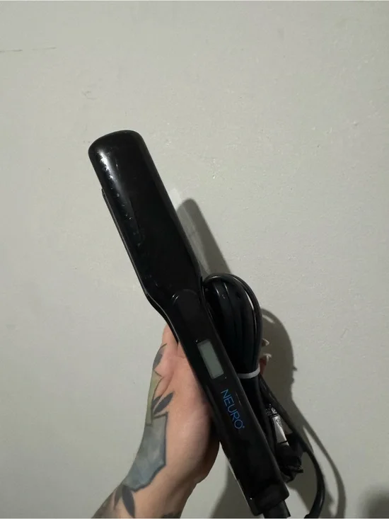 Paul Mitchell Black Hair Straightening Iron with Digital Display