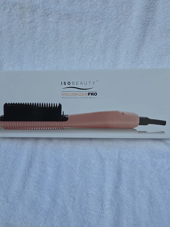 ISO Beauty Volumizer Pro Heated Brush - Pink