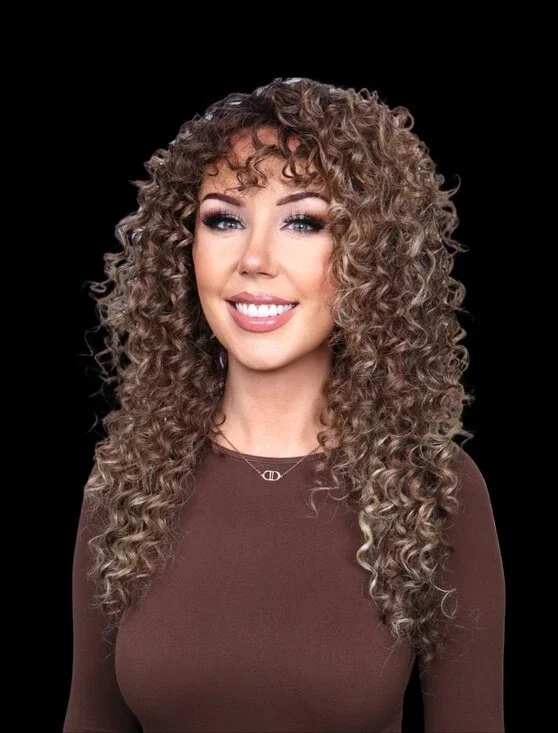 Chelsey Smith Crowns Locklyn Brunette with Highlights Petite Wig