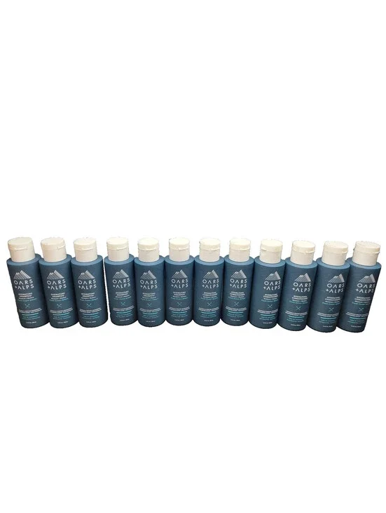 OARS + ALPS 12pc Set - Hydrating Shampoo & Conditioner Travel Size 3.4 oz each