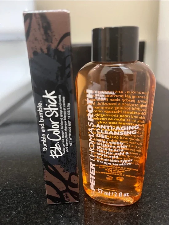 (NEW) BUMBLE & BUMBLE COLOR STICK & (NEW) PETER THOMAS ROTH ANTI-AGING CLEANSER