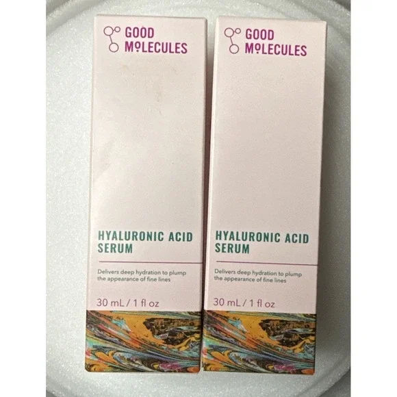 Good‎ Molecules Hyaluronic Acid Face Serum  Pack Of 2