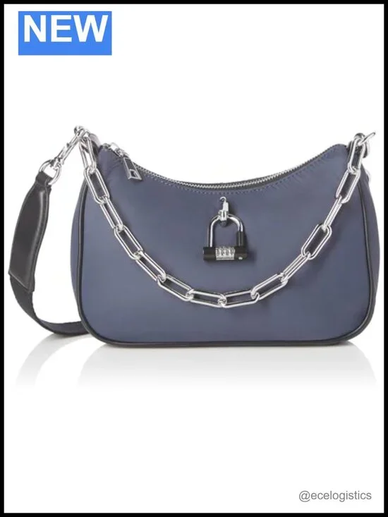 DKNY Harper Chain Crossbody Faux Leather Handbag Women's Sling Purse