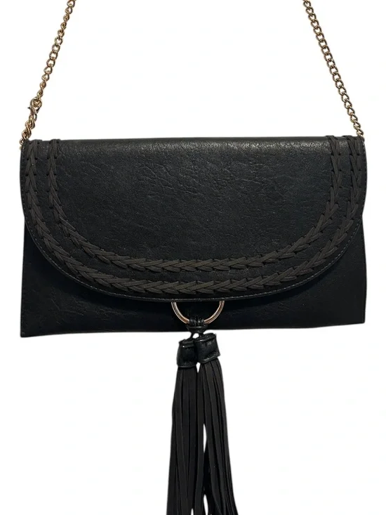 NWOT Lulus A Stitch In Time Vegan Envelope Bag With Chain