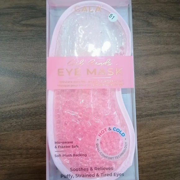 CALA Pink Gel Beads Eye Mask