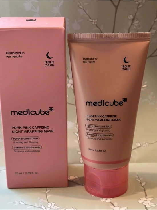 PDRN Pink Caffeine Night Wrapping Mask — 75ml exp 1/2029