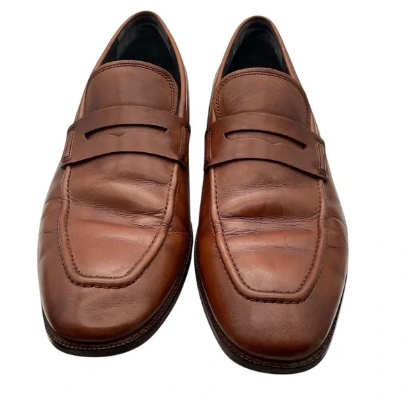 Cole Haan Classic Brown Leather Loafers size 12M‎