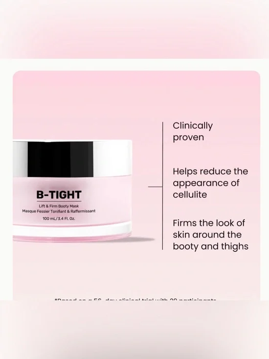 Pink Lift & Firm Body Mask – Women Skincare