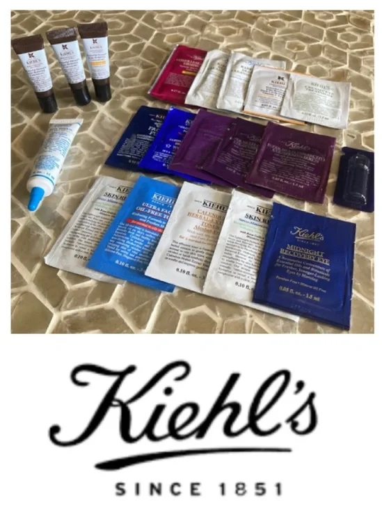 NEW!  Kiehl’s sample bundle (20 items)