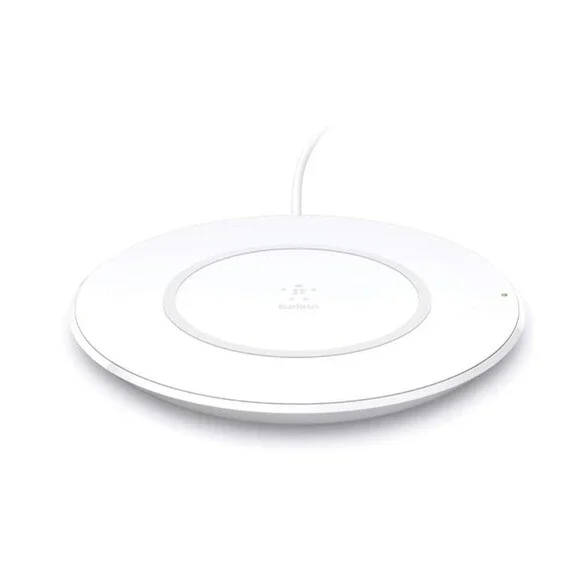 Belkin Wireless Charging Pad 7.5W Qi-Certified Charger Pad  White Quick Charger