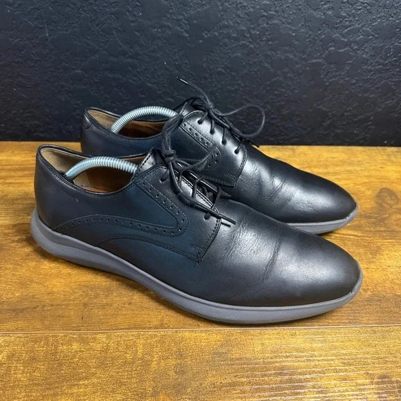Johnston & Murphy XC4 Prentiss 20-4001 Black Leather Oxford Mens 9.5M