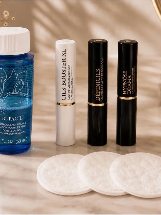 Lancome‎ Black & White Mascara Trio with Makeup Remover