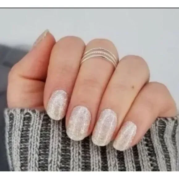 Home Sleet Home   Color Street Pink Glitter Press-On Nails/Home Sleet Home